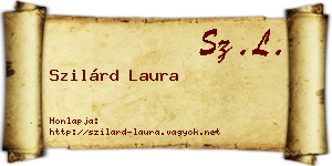 Szilárd Laura névjegykártya